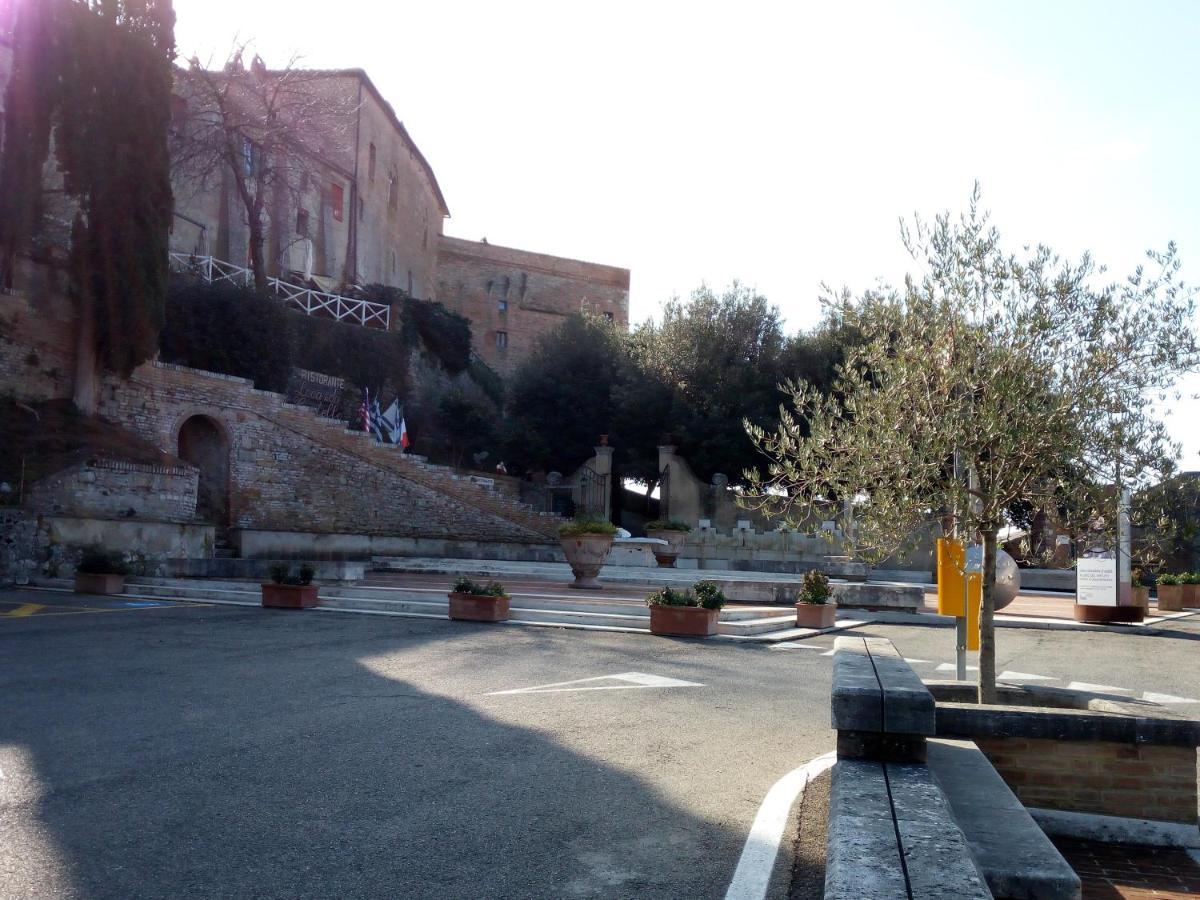 Appartamento Ca' Montalcino San Giovanni dʼAsso Esterno foto